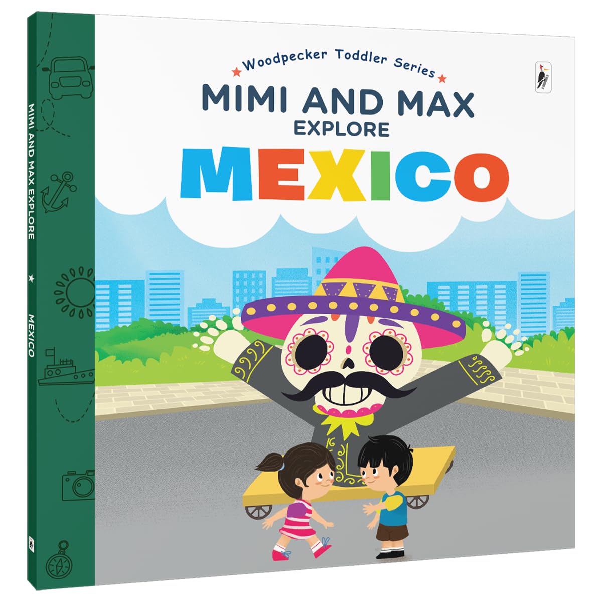 Mimi & Max Explore: Mexico Book Toddlers | Interactive Story Book for Kids  Travel and Discover Cities| For Age 3+