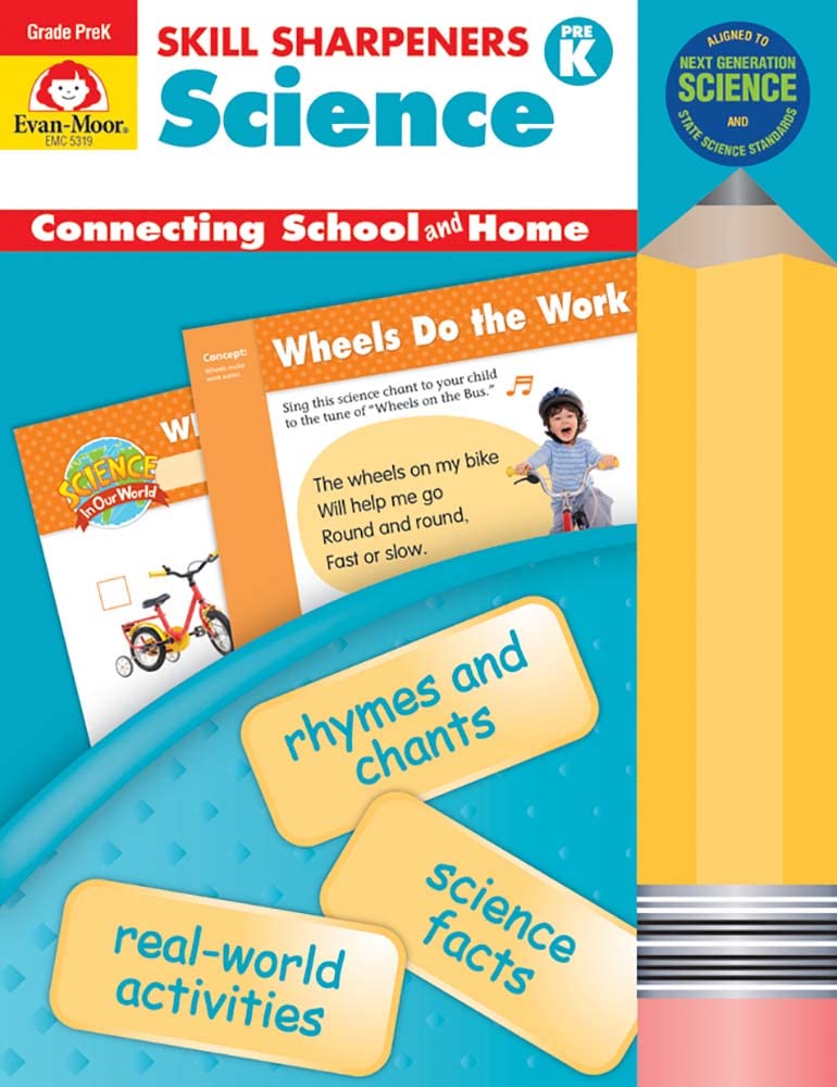 Skill Sharpeners: Science, Prek Workbook