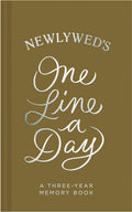 Newlyweds One Line a Day: A ThreeYear Memory Book