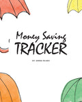 Money Saving Tracker  10K EURO Saving Challenge (8x10 Softcover Log Book / Tracker / Planner)