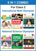 MTG Class2 (Mathematics & Science) IMONSO Olympiad Workbook, PrepGuide & Previous Years Papers (PYQs) with Mock Test Paper  