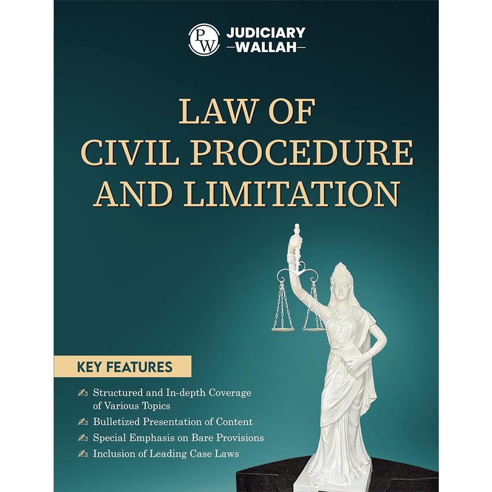 PW Judiciary Law of Civil Procedure and Limitation | Complete Judicial Service Exam Prep with Case Laws, Legal Maxims & InDepth