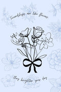 Friends Journal | Lovely 5.5 x 8.5 Journal for you or gift your loved ones. An ideal gift for your friends