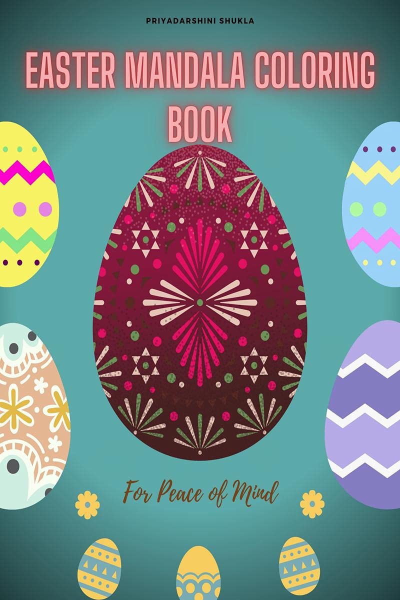 Easter Mandala Coloring Book : For Peace Of Mind