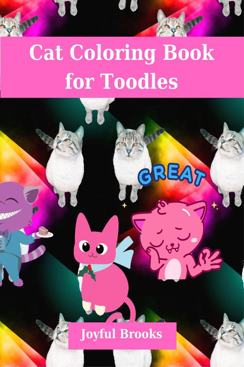 Cat Coloring Book for Toodles : 43 Pages | Coloring Book with Cats| Amazing Activity Book for Toodles