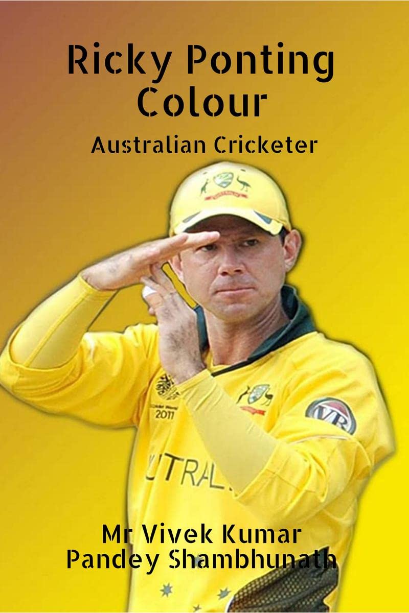 Ricky Ponting Colour : Australian Cricketer