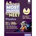 PW 45 Days NEET Most Wanted Physics for NEET UG 2025 Chapter wise Revision Based on 8020 rule with Sample Papers and Handpicked