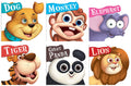 Story Books for Kids: Childrens Animal Books | Interactive Board Books | Animal Learning | Activity | Shape and Color Recognitio