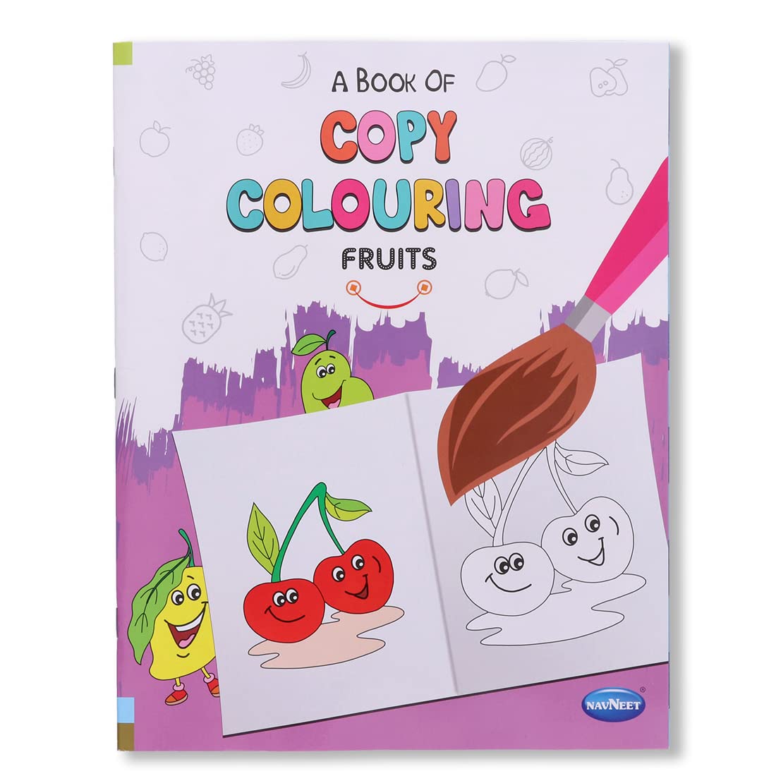Navneet A Book Of Copy Colour  Fruits Ages 4+ Years