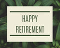 Happy Retirement Guest Book (Hardcover): Guestbook for retirement, message book, memory book, keepsake, landscape, retirement bo