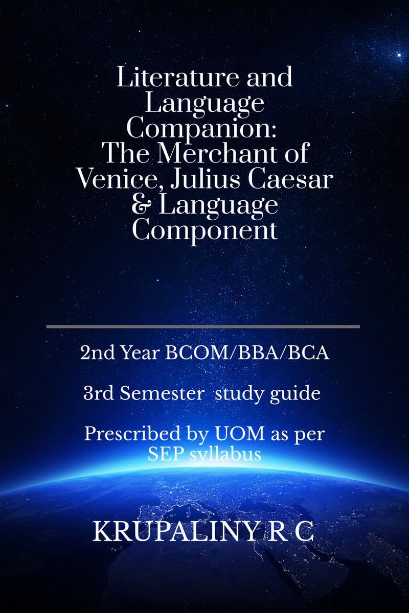 Literature and Language Companion: The Merchant of Venice, Julius Caesar & Language Component