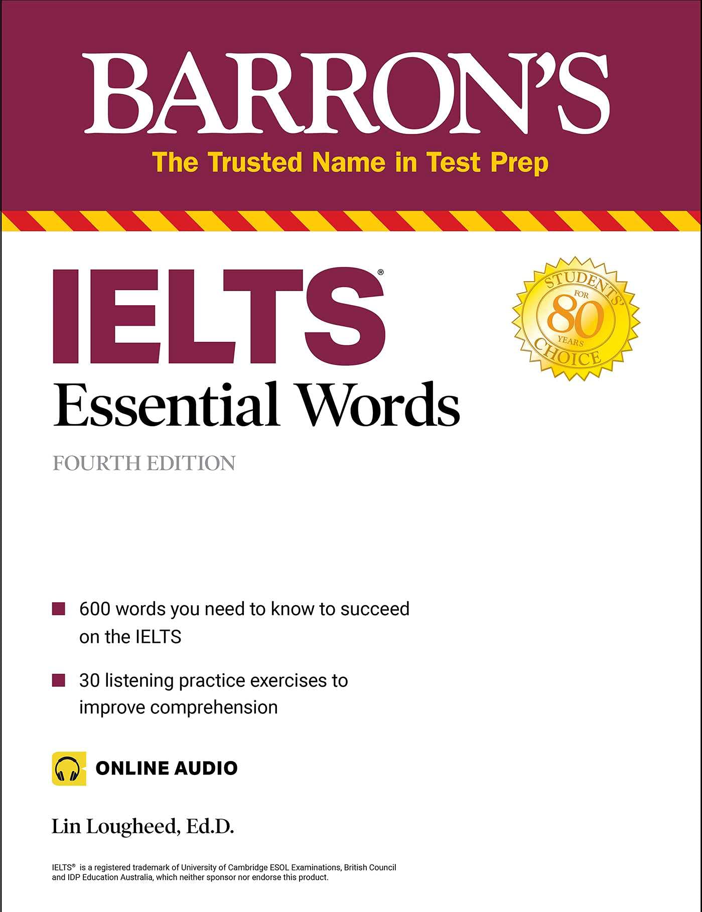 IELTS Essential Words (with Online Audio) (Barrons Test Prep)