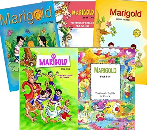 Ncert Marigold English Books Set For Class 1 To 5 (5 Books)