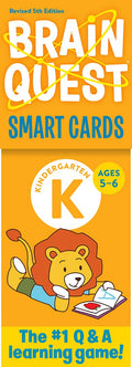 Brain Quest Kindergarten Smart Cards Revised 5th Edition (Brain Quest Smart Cards)