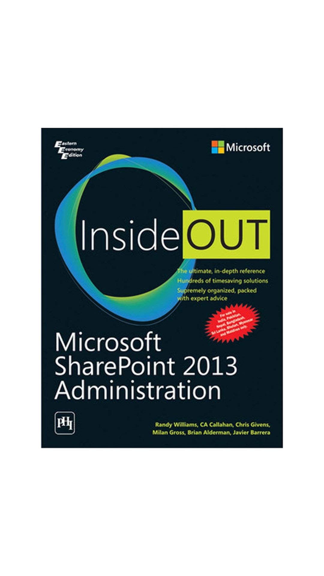 Microsoft Sharepoint 2013 Administration Inside Out