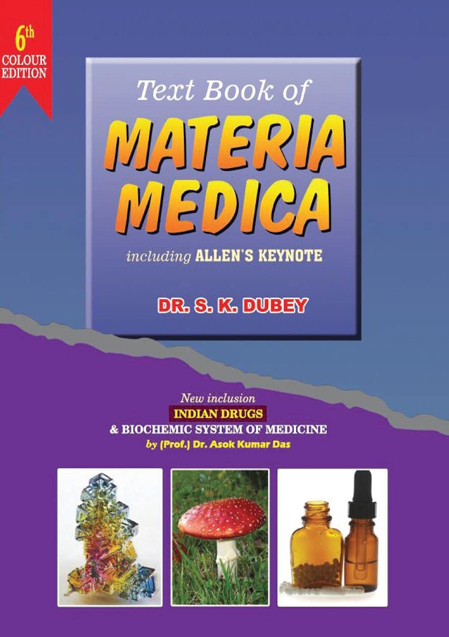 All New 6Th Edition Text Book Of Materia Medica Including AllenS Keynote 6Th Color Edition [Paperback] Dr Sk Dubey [Paperback]