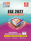 ESE 2027: Preliminary Exam: Electronics and Telecommunication Engg. Objective Solved Paper Vol1
