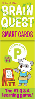 Brain Quest PreKindergarten Smart Cards Revised 5th Edition (Brain Quest Smart Cards)