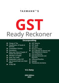 Taxmann Publications Gst Ready Reckoner [2023], Ready Referencer For All Provisions Of The Gst Law With Gst Case Laws, Gst Notif