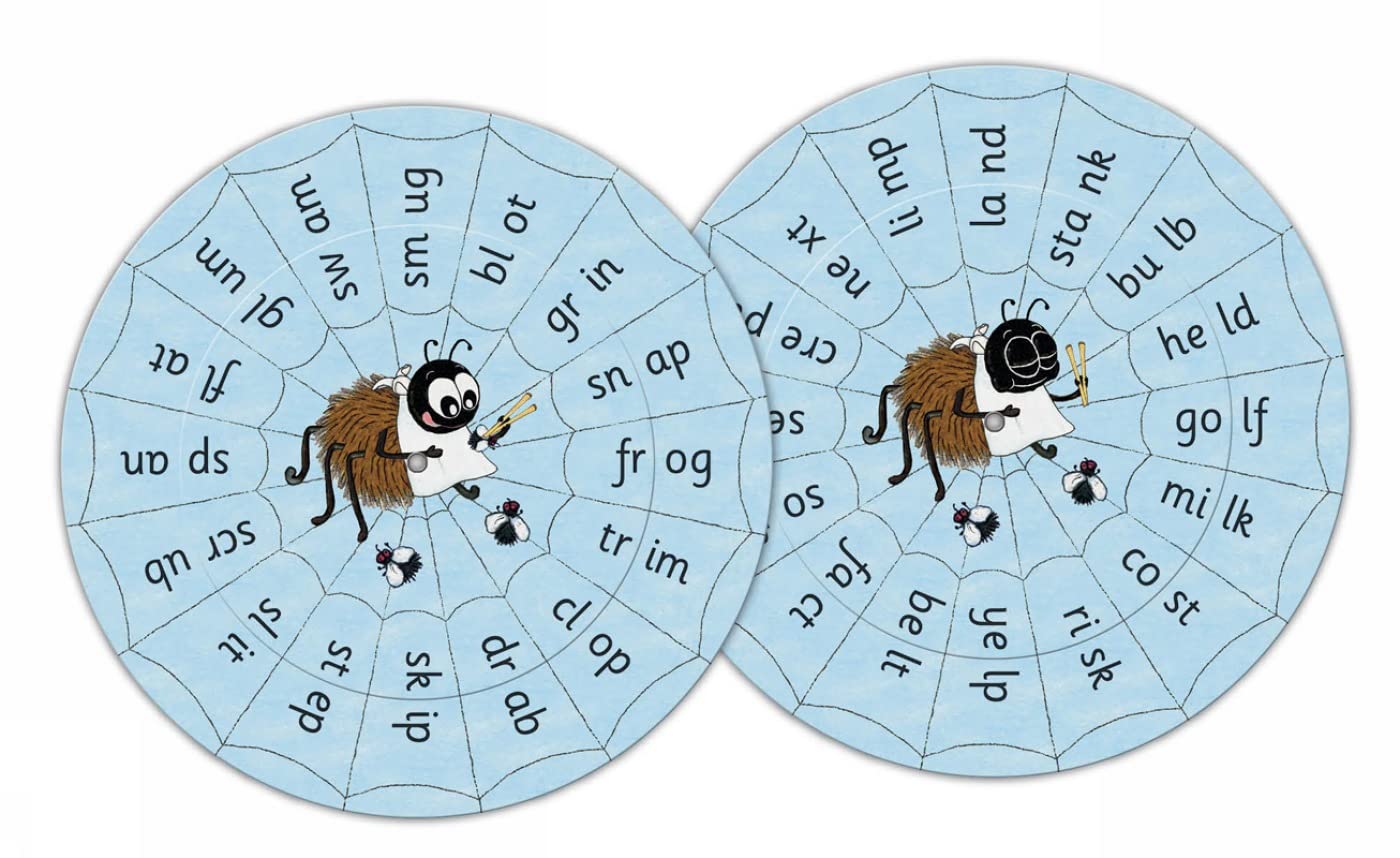 Jolly Phonics Blend Wheels X10 Pack