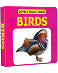 Birds Board Book for Babies & Toddlers (02 Years) | First Learning Book to Recognize Colourful & Unique Birds | Glitter Cover, 