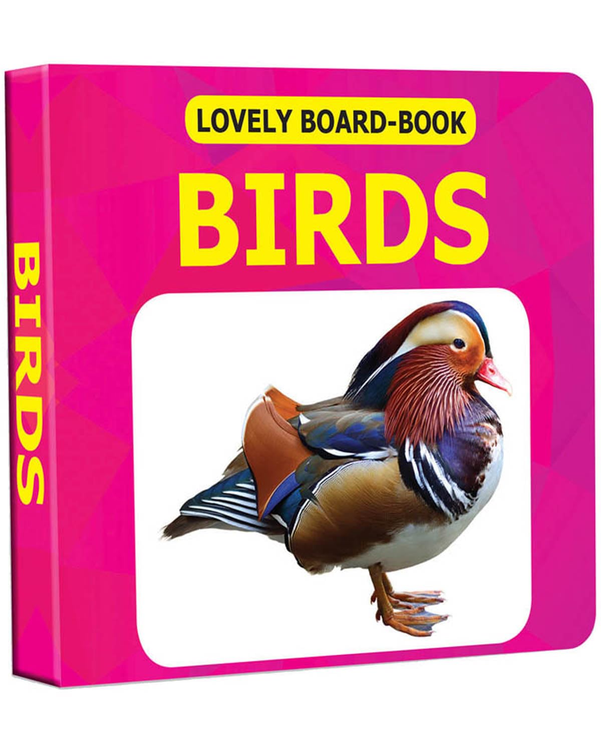 Birds Board Book for Babies & Toddlers (02 Years) | First Learning Book to Recognize Colourful & Unique Birds | Glitter Cover, 