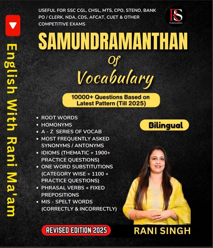 SAMUNDRAMANTHAN OF VOCABULARY