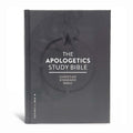 CSB Apologetics Study Bible, Gray Hardcover, Black Letter, Black Letter, Defend Your Faith, Study Notes and Commentary, Articles