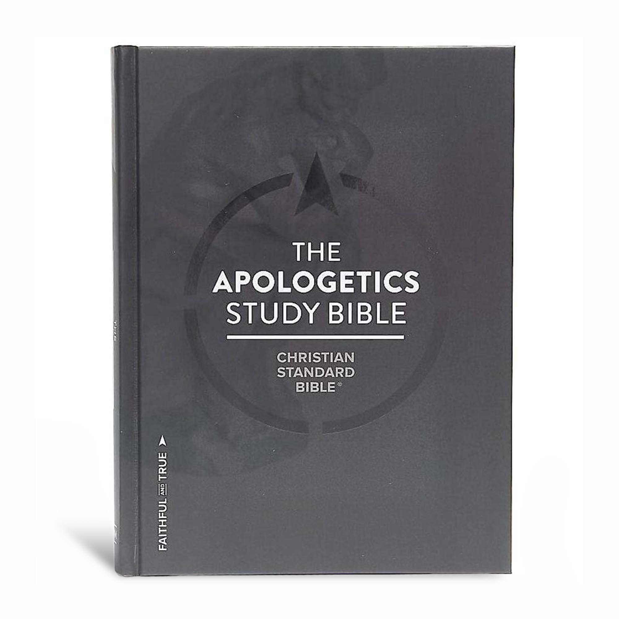 CSB Apologetics Study Bible, Gray Hardcover, Black Letter, Black Letter, Defend Your Faith, Study Notes and Commentary, Articles