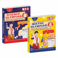 National Science Olympiad  Class 8 + International Maths Olympiad  Class 8 With OMR Sheets