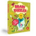 Brain Boosting Reusable Activity Sheets With Marker Pen  Brain Teasers, Puzzles For Logical Reasoning  6 Years To 13 Years Old