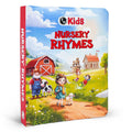 Nursery Rhymes Board Book For Kids  Colorful Illustrated Rhymes For Toddlers & Preschoolers, Fun ReadAloud Book, Early Learnin