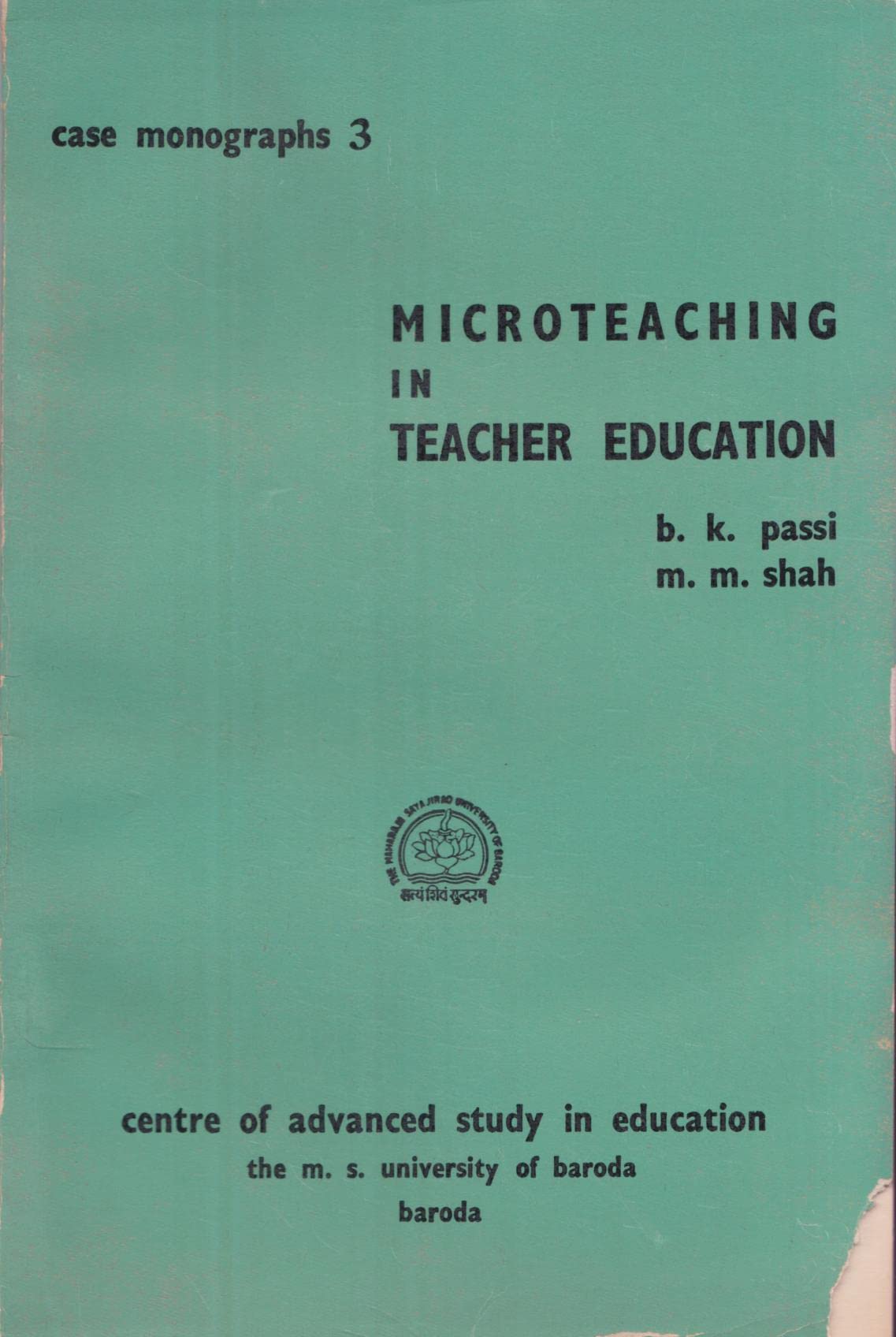 Microteaching In Teacher Education