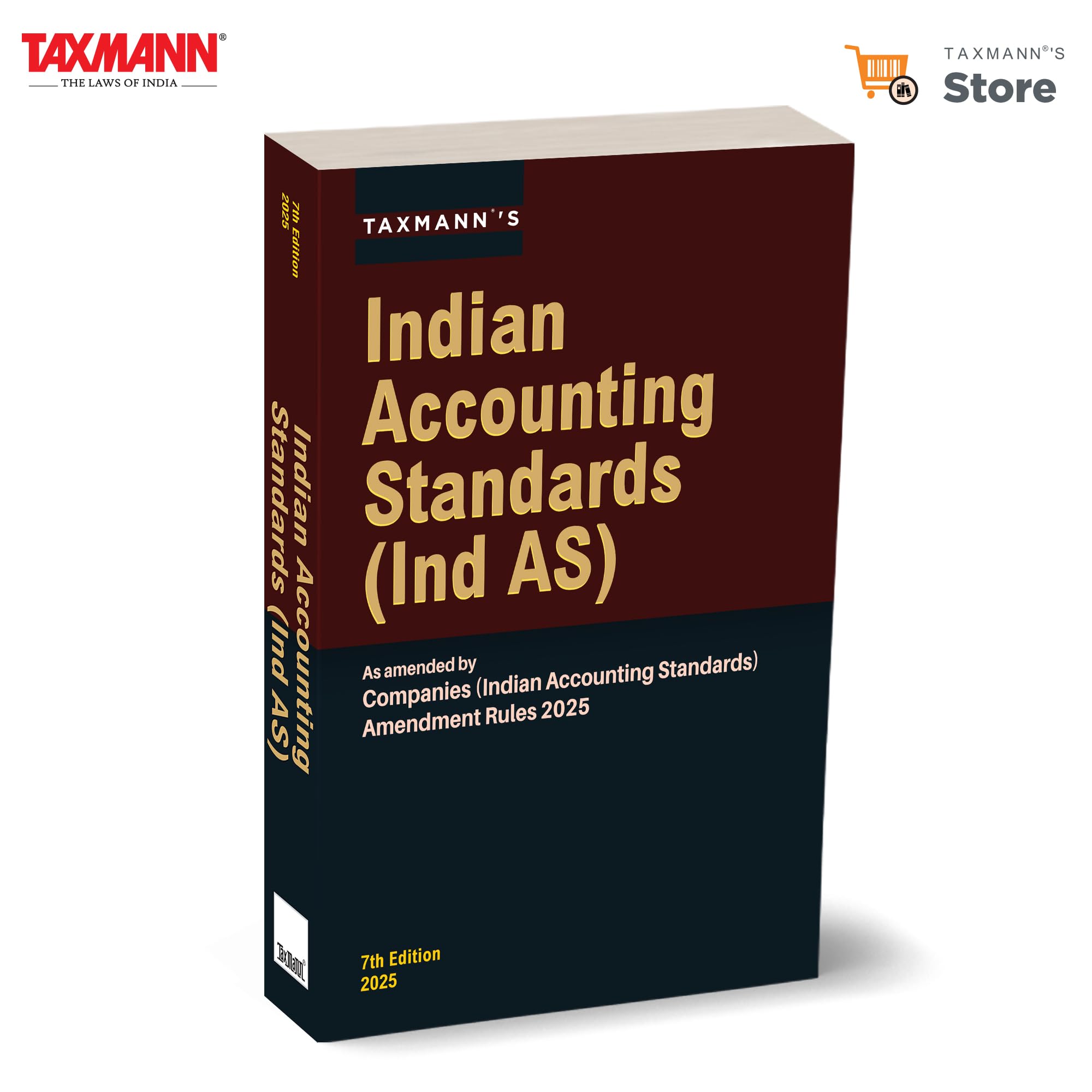Taxmanns Indian Accounting Standards (Ind AS)  Allinclusive Reference IncorporatingUpdated Bare Standards | Practical Trans