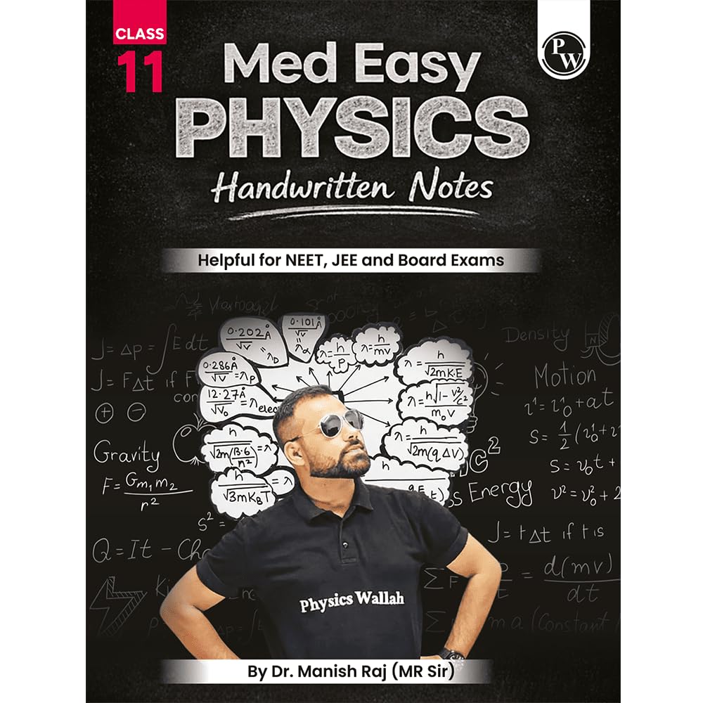 PW Med Easy Physics Class 11 Handwritten Notes By MR Sir | Helpful For NEET, JEE and Board Exams | Detailed Notes For Basic to A