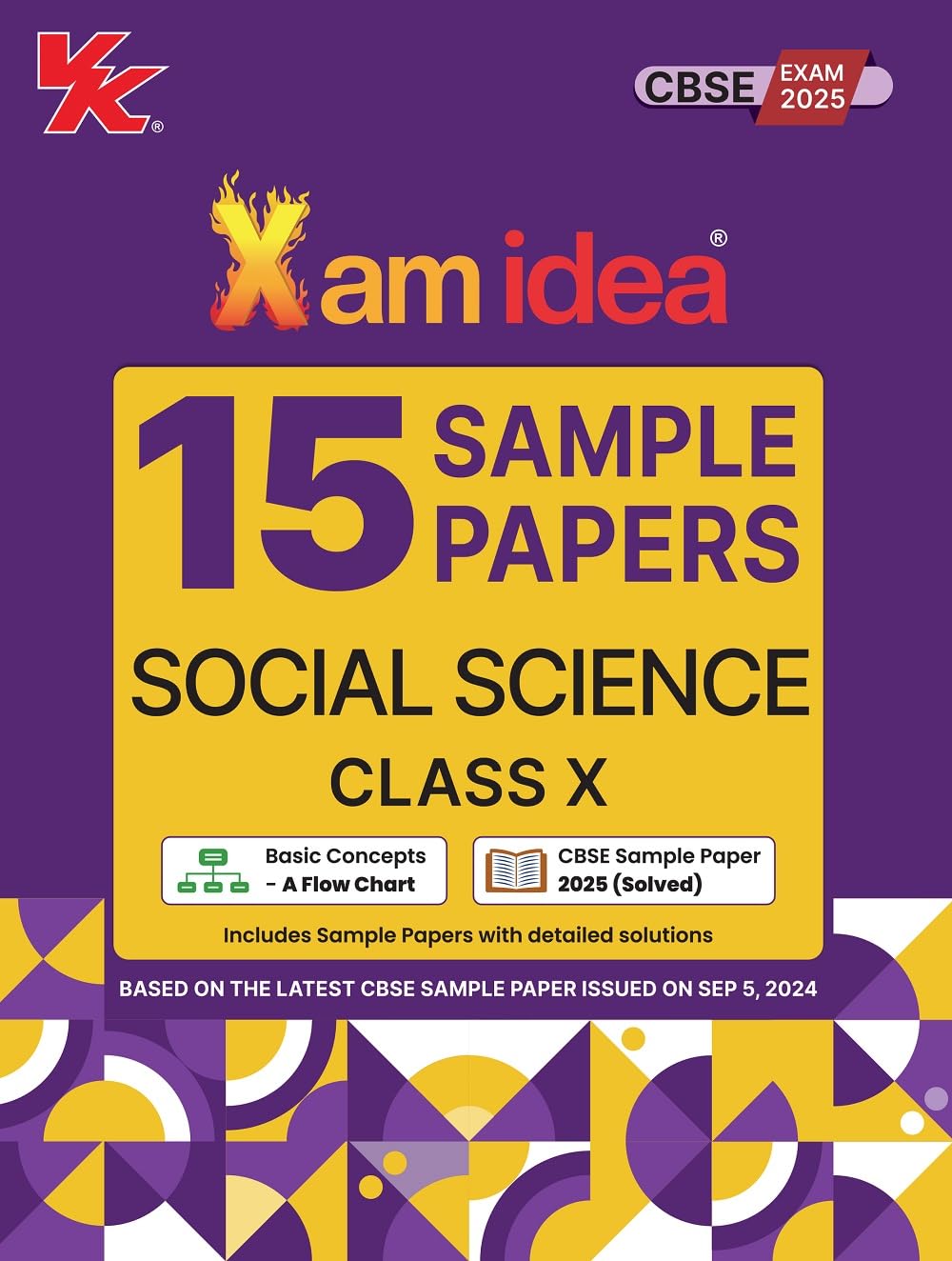 Xamidea Class 10 Social Science Sample Papers for 2025 Board Exams | 15 Latest Papers Based on CBSE Sample Paper issued on Sept 