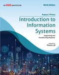 Introduction to Information Systems, 9ed (An Indian Adaptation): Supporting and Transforming Business