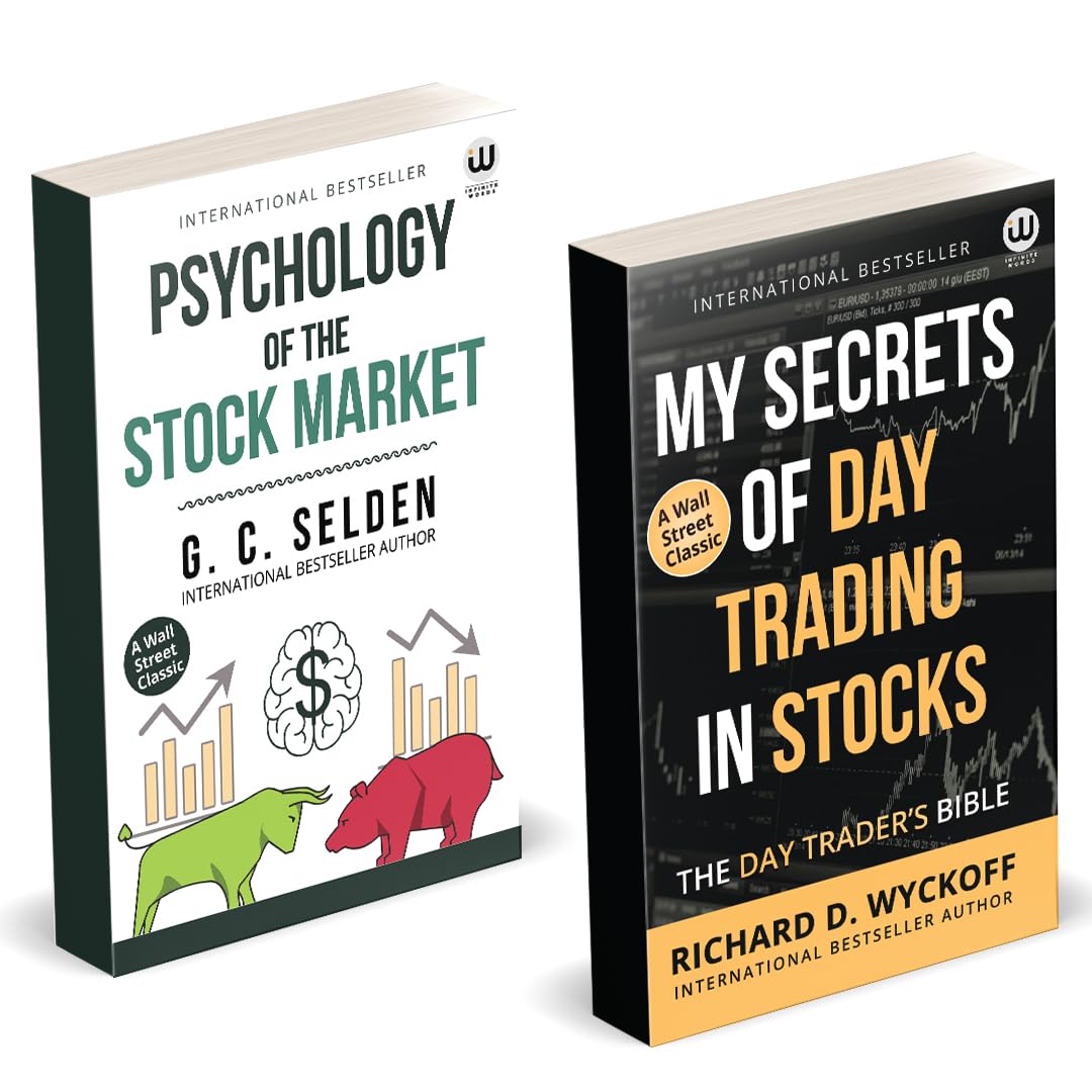 My Secrets Of Day Trading In Stocks | Psychology Of The Stock Market | Richard D. Wyckoff | G. C. Selden | English Money Books C