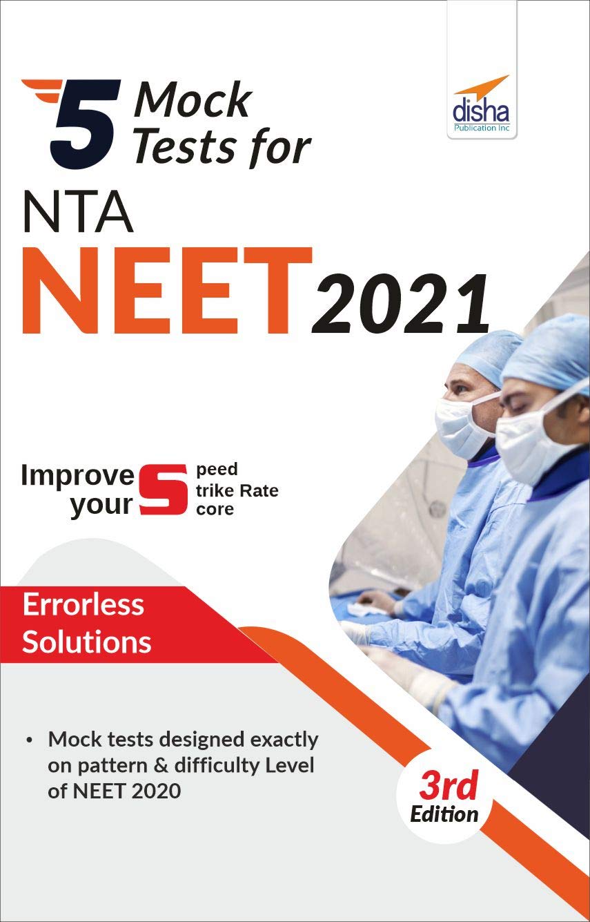 5 Mock Tests For Nta Neet 2021  3Rd Edition