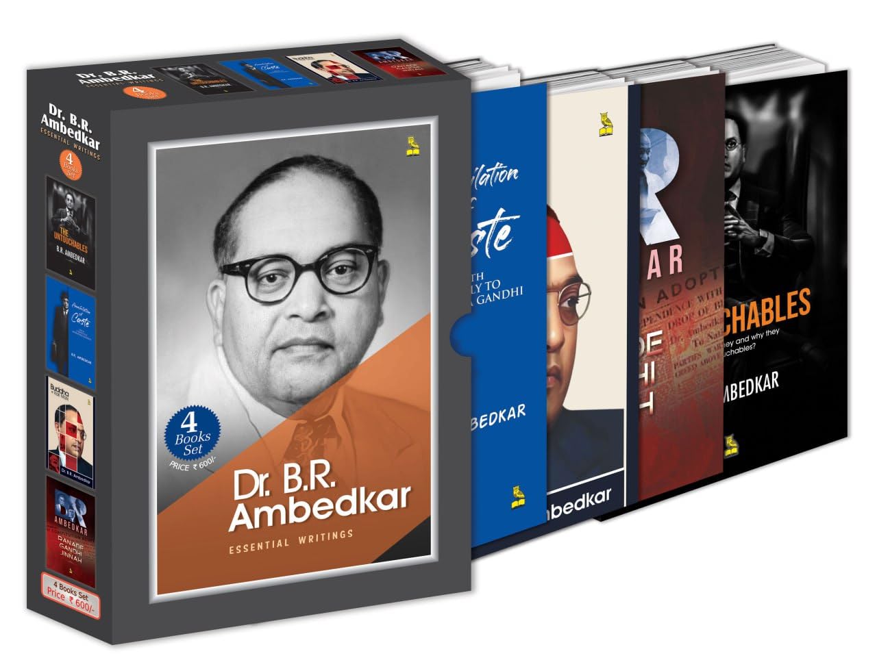 Dr. B. R. Ambedkar: Essential Writings (Set of 4 Books in English) The Untouchables: Who Were They And Why They Became Untouchab