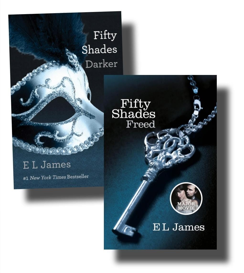 Combo of 2 Fifty Shades |DARKER + FREED|