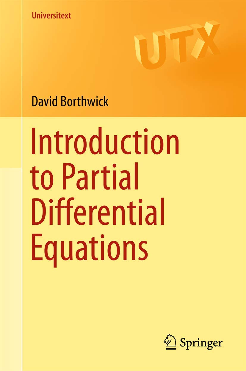 Introduction To Partial Differential Equations (Hb 2016) (Universitext)
