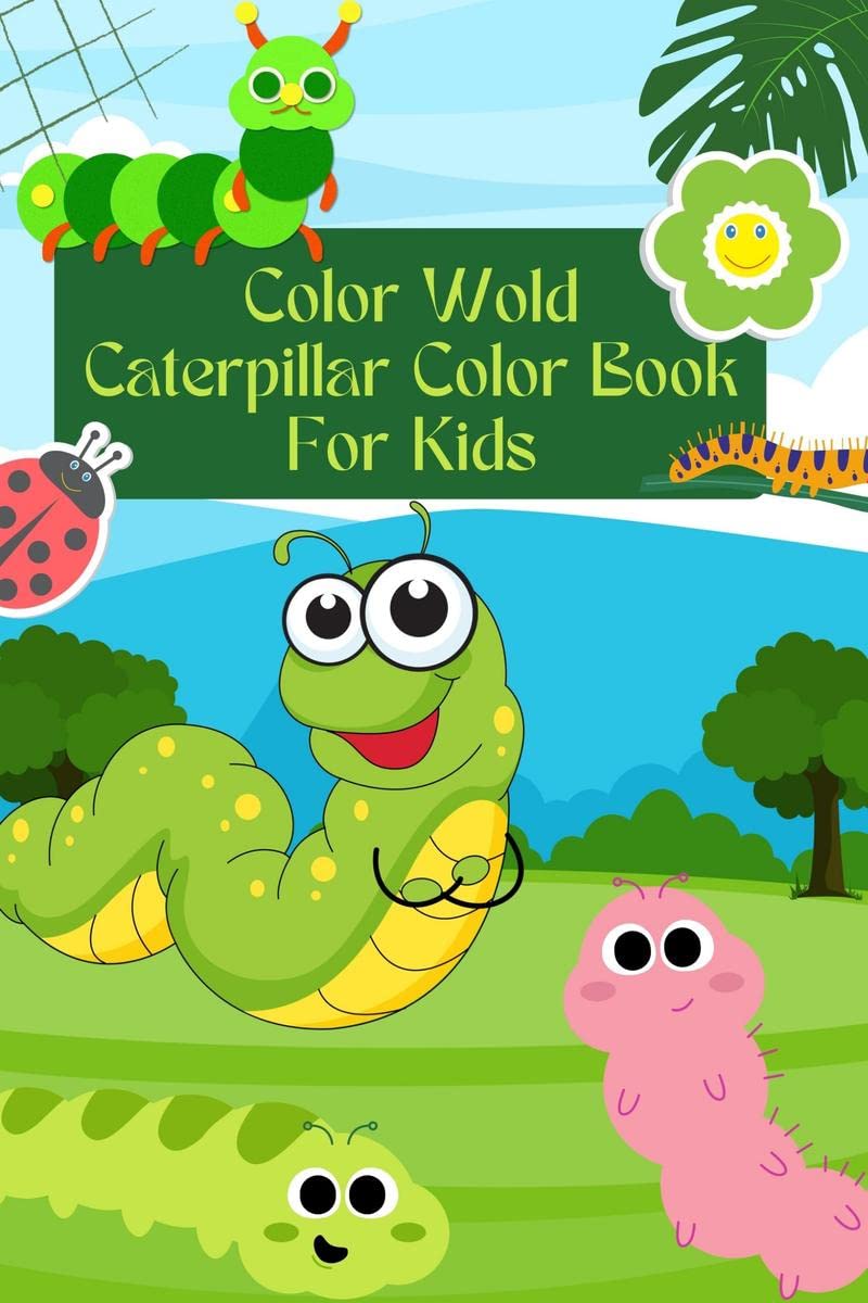 Color World Caterpillar Color Book