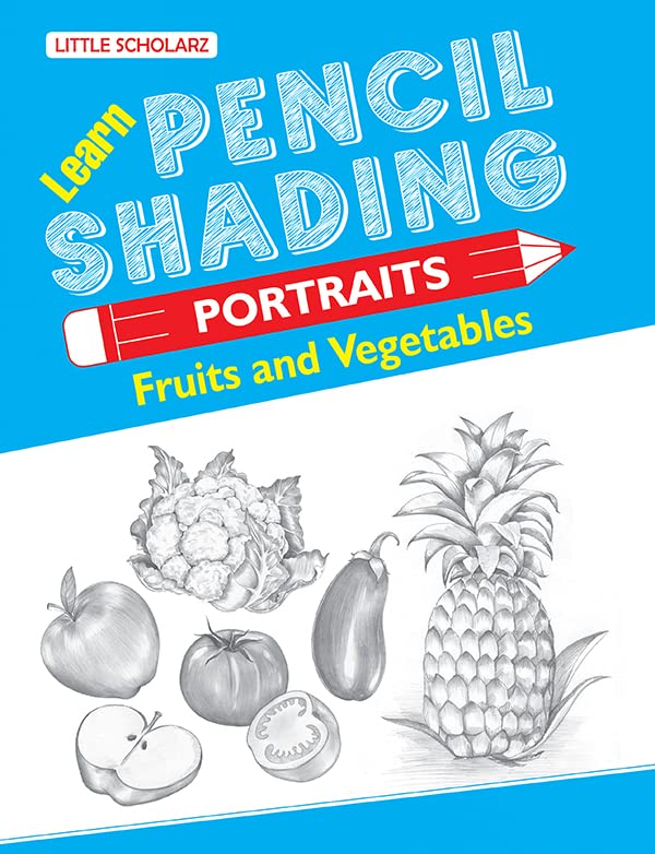 Learn Pencil Shading  Fruits & Vegetables | StepbyStep Sketching Guide for Beginners | Drawing Practice Book for Students & H