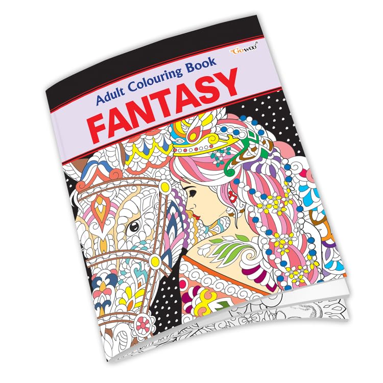 Fantasy  Adult Colouring Book : Creative designs for adults, Relaxing scenes for coloring Book, Magical fantasy coloring book f