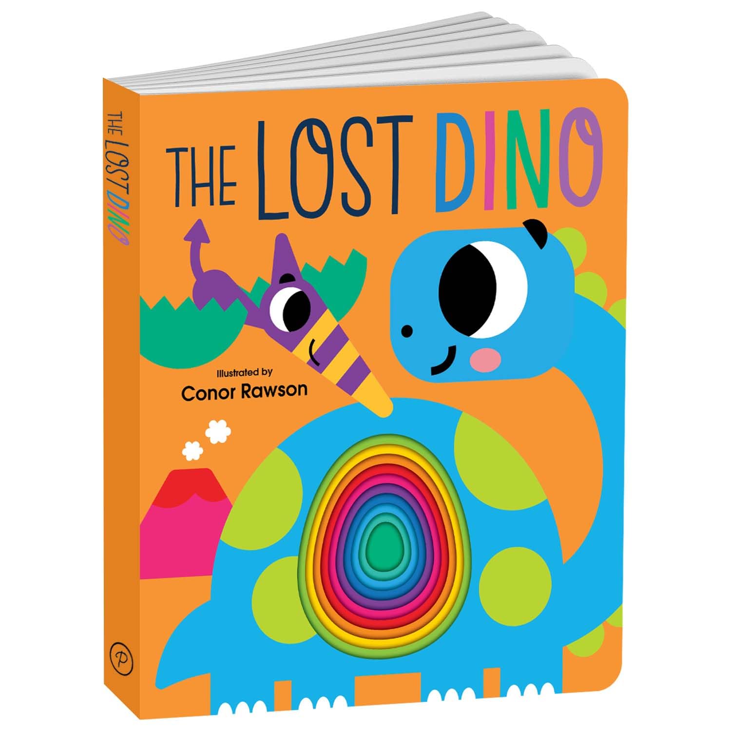 Graduating Board Book  Lost Dino | Childrens books about Dinosaur | Early learning books | Board books | Die cut board books
