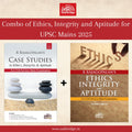Combo of Ethics, Integrity and Aptitude for UPSC Mains 2025, Main and Case Studies book set by R Rajagopalan | Includes flow cha