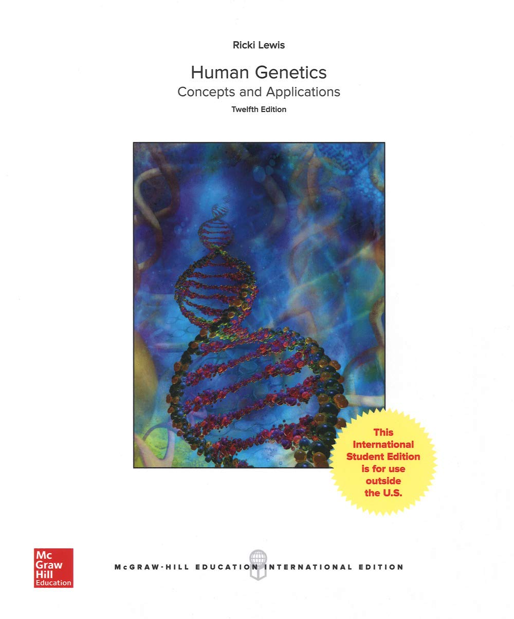 HUMAN GENETICS, 12TH EDITION (COLLEGE IE OVERRUNS)