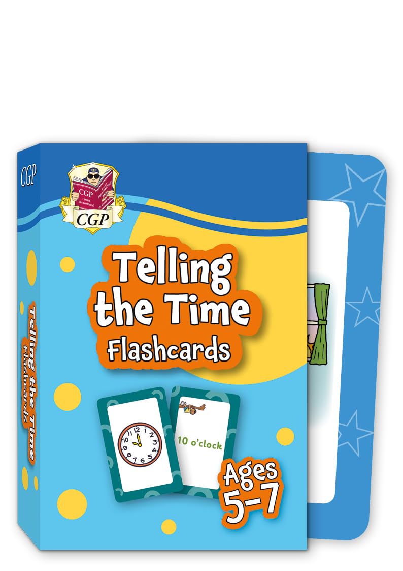 New Telling the Time Flashcards for Ages 57: Perfect for CatchUp and Home Learning (CGP Primary Fun Home Learning)