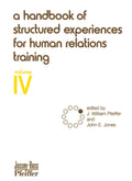 A Handbook of Structured Experiences for Human Relations Training, Vol. 4